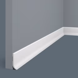 Плинтус под покраску Cosca Decor Экополимер PL001 2000×40×12