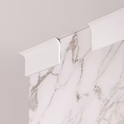 Плинтус под покраску Cosca Decor Экополимер PL001 2000×40×12