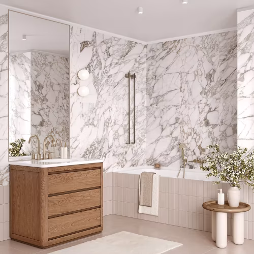 Плинтус под покраску Cosca Decor Экополимер PL001 2000×40×12