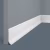 Плинтус под покраску Cosca Decor Экополимер PL002 2000×60×16