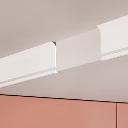 Плинтус под покраску Cosca Decor Экополимер PL002 2000×60×16