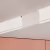 Плинтус под покраску Cosca Decor Экополимер PL002 2000×60×16 фото в интерьере
