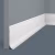 Плинтус под покраску Cosca Decor Экополимер PL003 2000×80×18