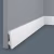 Плинтус под покраску Cosca Decor Экополимер PX045 2000×63×16