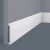 Плинтус под покраску Cosca Decor Экополимер PX058 2000×80×10