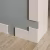 Плинтус под покраску Cosca Decor Экополимер PX058 2000×80×10 фото в интерьере