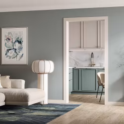Плинтус под покраску Cosca Decor Экополимер PX058 2000×80×10