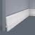 Плинтус под покраску Cosca Decor Экополимер PX024 2000×80×14