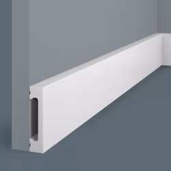 Плинтус под покраску Cosca Decor Экополимер PX050 2000×65×15
