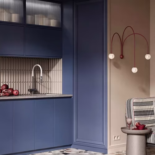 Плинтус под покраску Cosca Decor Экополимер PX050 2000×65×15