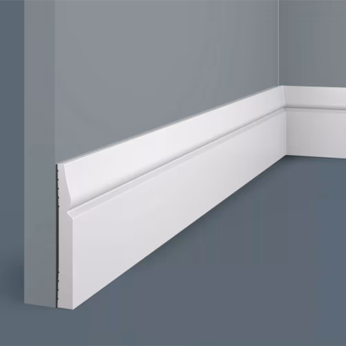 Плинтус под покраску Cosca Decor Экополимер PX031 2000×82×11