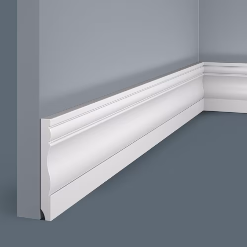 Плинтус под покраску Cosca Decor Экополимер PX015 2000×80×11
