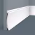 Плинтус под покраску Cosca Decor Экополимер PX046 2000×112×15