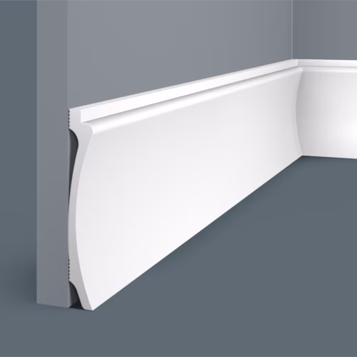 Плинтус под покраску Cosca Decor Экополимер PX046 2000×112×15