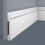 Плинтус под покраску Cosca Decor Экополимер PX004 2000×119×15