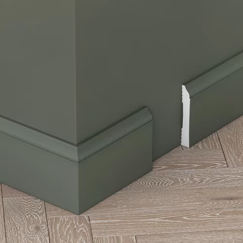 Плинтус под покраску Cosca Decor Экополимер PX030 2000×82×13