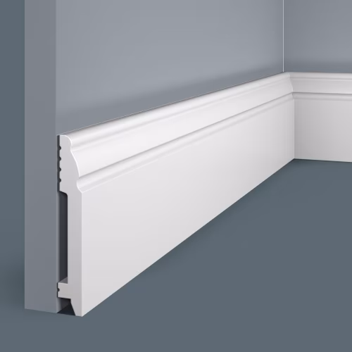 Плинтус под покраску Cosca Decor Экополимер PX027 2000×99×15
