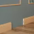 Плинтус под покраску Cosca Decor Экополимер PX027 2000×99×15 фото в интерьере