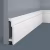 Плинтус под покраску Cosca Decor Экополимер PX003 2000×102×24