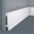 Плинтус под покраску Cosca Decor Экополимер PX022 2000×100×22