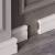Плинтус под покраску Cosca Decor Экополимер PX029 2000×70×19 фото в интерьере