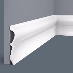 Плинтус под покраску Cosca Decor Экополимер PX037 2000×120×16