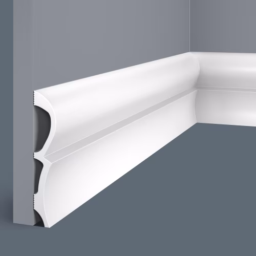 Плинтус под покраску Cosca Decor Экополимер PX037 2000×120×16