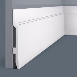Плинтус под покраску Cosca Decor Экополимер PX007 2000×150×17