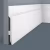 Плинтус под покраску Cosca Decor Экополимер PX007 2000×150×17