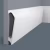 Плинтус под покраску Cosca Decor Экополимер PX041 2000×133×16