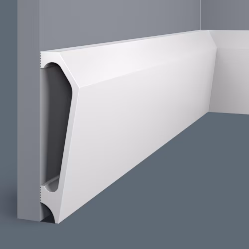 Плинтус под покраску Cosca Decor Экополимер PX041 2000×133×16