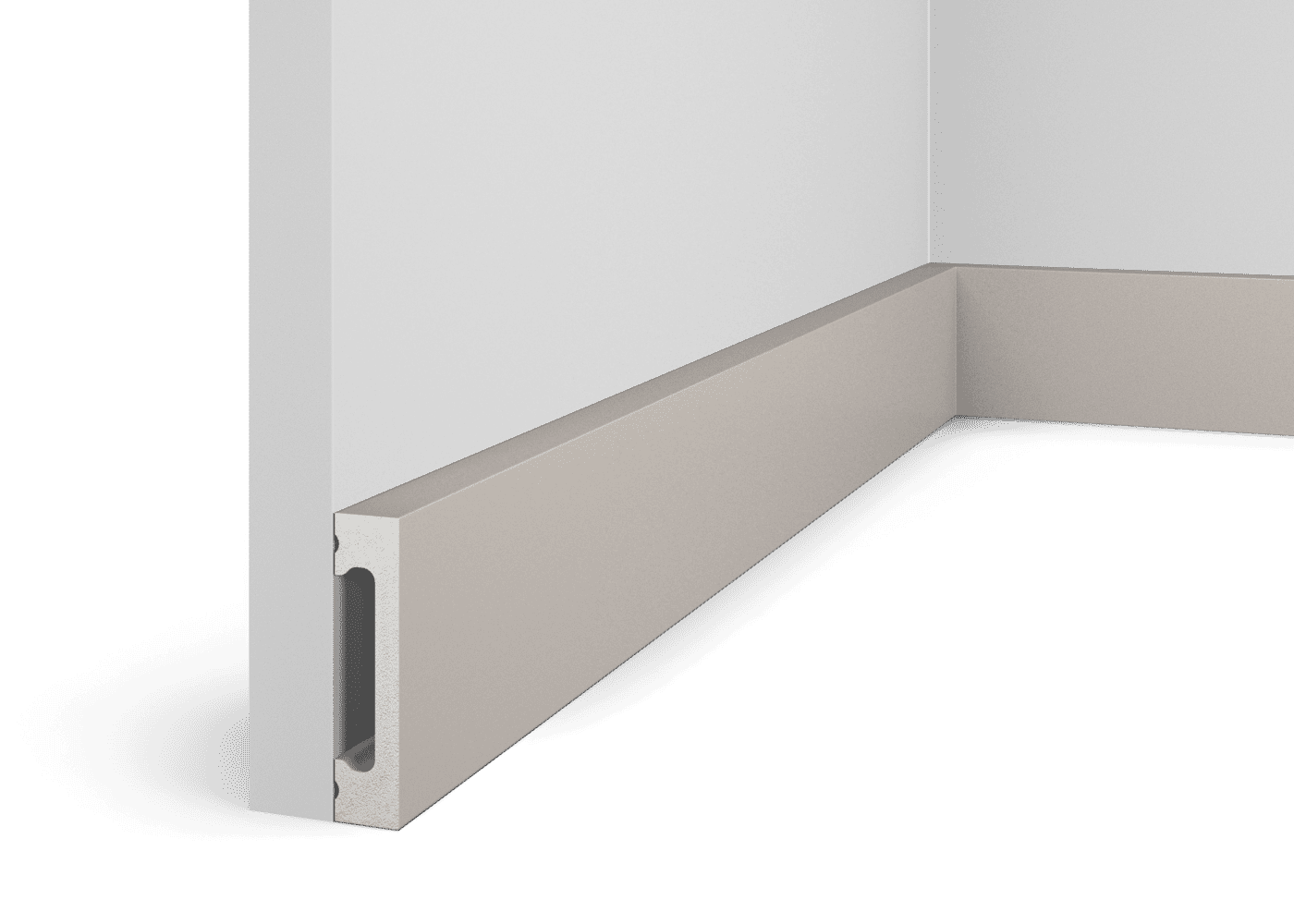 Плинтус Cosca Decor Экополимер PX050-040 2000×65×15