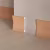 Плинтус под покраску Cosca Decor Экополимер PX039 2000×185×16 фото в интерьере