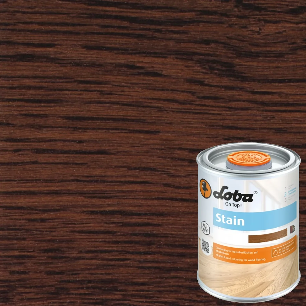 Морилка для дерева Loba Stain 11525 цвет 800171 Mahogany Красное Дерево 0,1 л