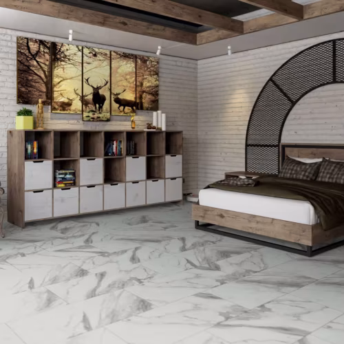 Кварцвиниловая плитка Damy Floor клеевая Ascent LVT Эверест 124-1-LVT 912,4×455,2×2,5