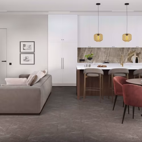 Кварцвиниловая плитка Damy Floor клеевая Ascent LVT Макалу LQ8132-2-LVT 912,4×455,2×2,5