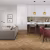 Кварцвиниловая плитка Damy Floor клеевая Chevron LVT Лувр DF04-Ch-LVT французская елка 600×127×2,5 фото в интерьере
