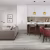 Кварцвиниловая плитка Damy Floor клеевая Family LVT Дуб Классический Серый T7020-2-LVT 1227×187×2,5 фото в интерьере