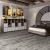 Кварцвиниловая плитка Damy Floor клеевая Family LVT Дуб Состаренный Серый T7020-5D-LVT 1227×187×2,5 фото в интерьере