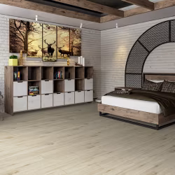 Кварцвиниловая плитка Damy Floor клеевая Family LVT Дуб Светлый TCM285-15-LVT 1227×187×2,5
