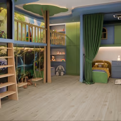 Кварцвиниловая плитка Damy Floor клеевая Family LVT Дуб Светлый TCM285-15-LVT 1227×187×2,5