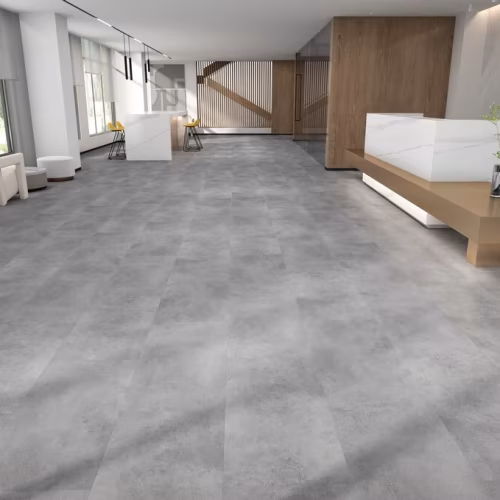 Кварцвиниловая плитка Evofloor клеевая Stone Glue Светлый Бетон Light Concrete SG 4-006 914×457×2,5