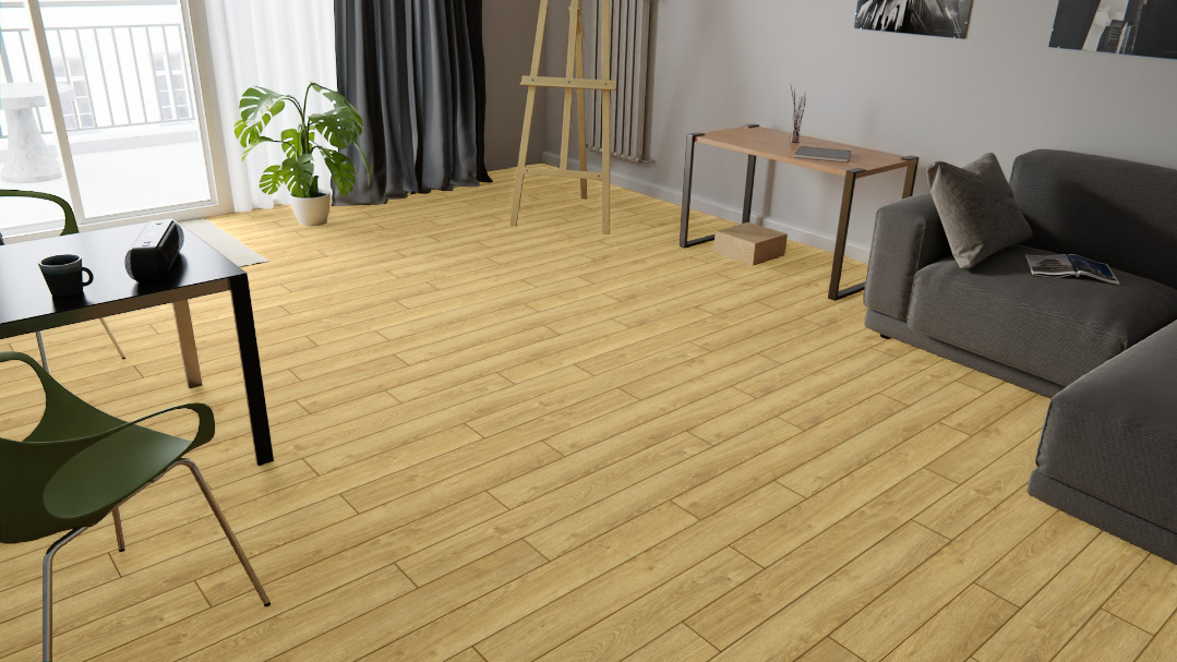 Ламинат Kronopol Aurum Dolce Aqua Дуб Граппа Grappa Oak D40054 1380×157×8 фото в интерьере