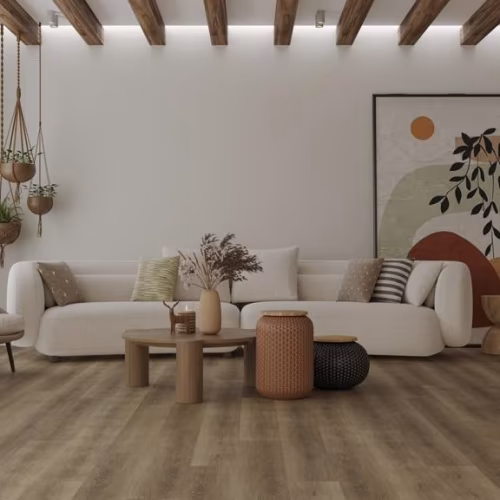Кварцвиниловая плитка Alpine Floor клеевая Ultra Дуб Дриада ЕСО 5-44 1219,2×184,15×2