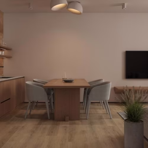 Кварцвиниловая плитка Alpine Floor клеевая Easy Line Дуб Рейсдал ЕСО 3-41 1219,2×184,15×3