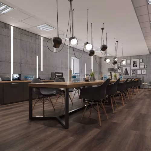 Кварцвиниловая плитка Alpine Floor клеевая Easy Line Дуб Левитан ЕСО 3-43 1219,2×184,15×3