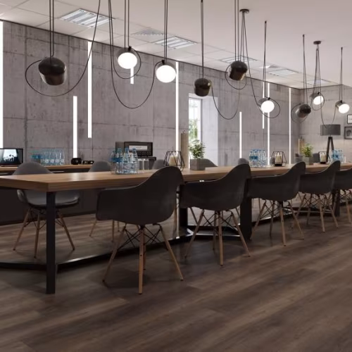 Кварцвиниловая плитка Alpine Floor клеевая Easy Line Дуб Левитан ЕСО 3-43 1219,2×184,15×3