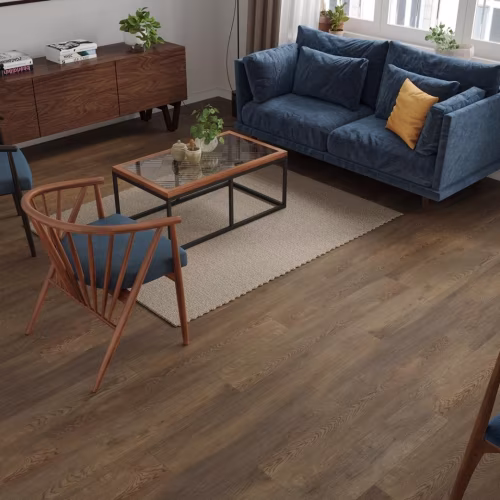 Кварцвиниловая плитка Alpine Floor клеевая Easy Line Дуб Гоен ЕСО 3-45 1219,2×184,15×3