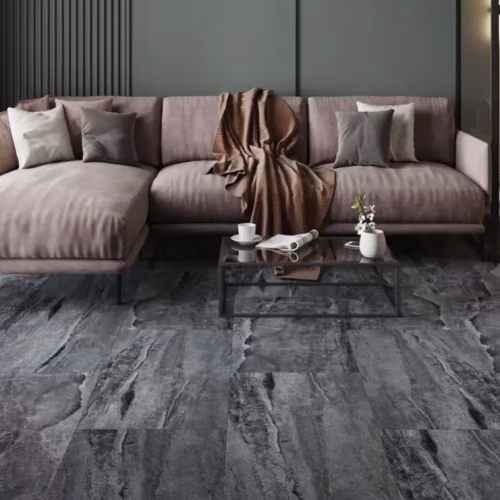 Кварцвиниловая плитка Vinilam клеевая Ceramo Stone Glue Колумбийский Камень 91906 950×475×2,5
