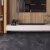 Кварцвиниловая плитка Vinilam клеевая Ceramo Stone Glue Неаполитанский Черный 91910 950×475×2,5 фото в интерьере